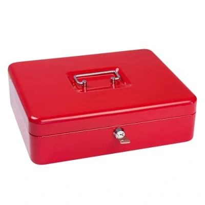 Afbeelding van Sax geldkistje, B 30 x H 9 D 24 cm, rood