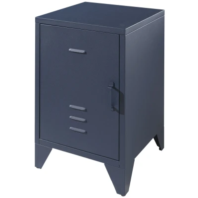 Afbeelding van Nachttafel Bronxx mat blue