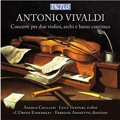 Afbeelding van L’Orfeo Ensemble di Spoleto Concerti per due violini, archi e basso continuo (CD)