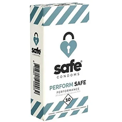Afbeelding van SAFE Condooms Orgasme Vertragend Performance 10 Stuks