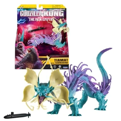 Afbeelding van Giochi Preziosi Godzilla voor Kong The New Empire Tiamat 15 cm beweegbaar, zeer gedetailleerd en accessoires, kinderen vanaf 4 jaar, zoals in de film