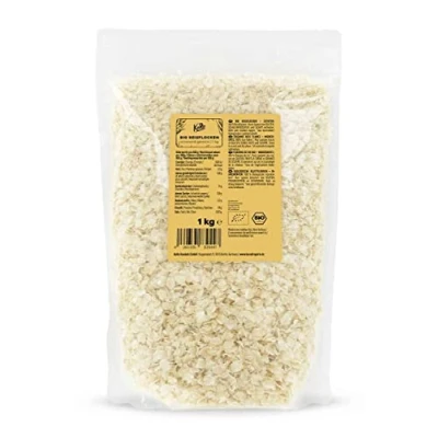 Afbeelding van KoRo Biologische rijstvlokken 1 kg glutenvrij en zacht alternatief voor havervlokken