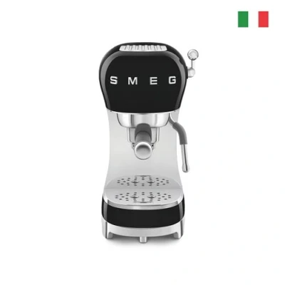 Image de Smeg Machine à expresso Noir années 1950 manuelle