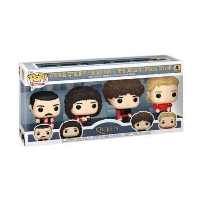 Afbeelding van Queen POP! TV Vinyl Figure 4 Pack Radio Gaga 9 cm
