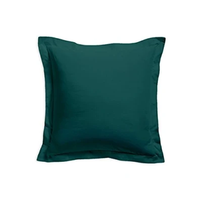 Afbeelding van Today Kussensloop met platte volants, katoen, 75 x cm, smaragdgroen