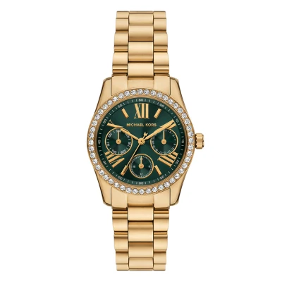 Afbeelding van Michael Kors Dames horloge goudkleurig met band