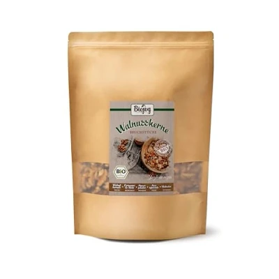 Image de Biojoy Cerneaux de Noix BIO (1 kg), morceaux, décortiquées (Juglans regia)