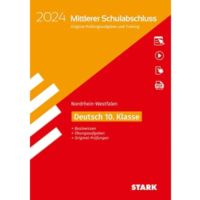 Afbeelding van STARK Original Prüfungen und Training Mittlerer Schulabschluss 2024 Deutsch NRW