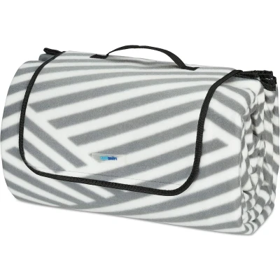 Afbeelding van Relaxdays picknickkleed 200x300 xxl fleecekleed picknickdeken waterdicht buitenkleed
