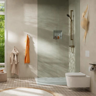 Afbeelding van hansgrohe Tecturis S ééngreeps douchekraan opbouw chroom
