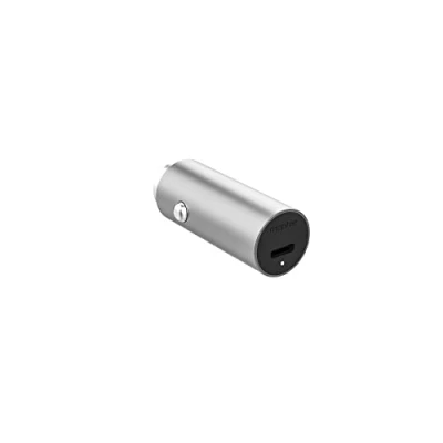 Afbeelding van ZAGG mophie Autolader, USB C poort, snel opladen, 18 W, zilver