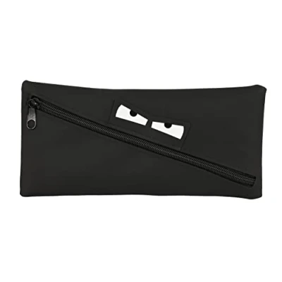 Afbeelding van Schoolpennenzak Safta Gezicht 22 x 11 1 cm Zwart