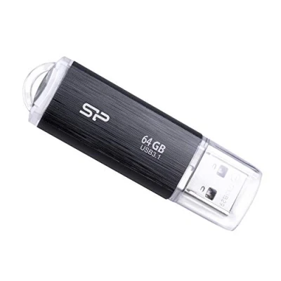 Afbeelding van USB stick Silicon Power SP064GBUF3B02V1K Black