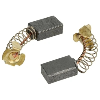 Afbeelding van vhbw 2 stuks koolborstels, slijpkoolborstels, 6 x 10 16 mm, compatibel met Makita 1911B, 3620, HP2010, HP2010N, HP2020, MT361 elektrisch gereedschap