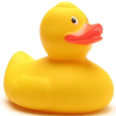 Afbeelding van Duckshop I Badeend INES L: 15 cm voor kinderen Verzamelingscadeau