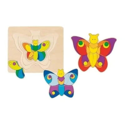 Image de Puzzle papillon 4 couches