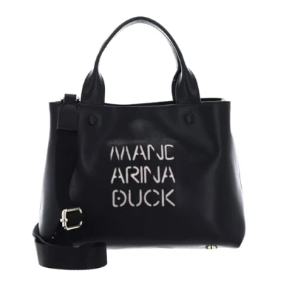 Afbeelding van MANDARINA Duck Handtas Schoudertas Lady Tote Black Zwart