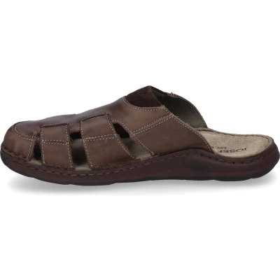 Afbeelding van Josef Seibel Maverick 02 Clogs, Heren, Maat: 41, Mocca Leer