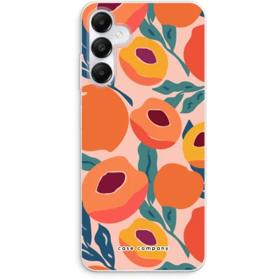 Afbeelding van Case Company® hoesje geschikt voor Samsung Galaxy A05s Perzik Soft Cover Telefoonhoesje Bescherming aan alle Kanten en Schermrand