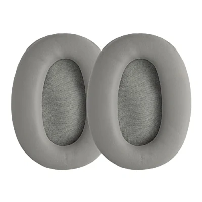 Afbeelding van kwmobile 2x oorkussens geschikt voor Sony MDR 1000X / WH 1000XM2 Earpads koptelefoon in grijs