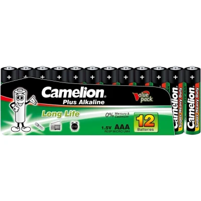 Afbeelding van Camelion Green Zinc AAA/R03 schrink 12