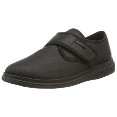 Afbeelding van Fischer Ortho, lage pantoffels, uniseks, zwart.