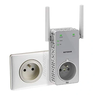 Image de Répéteur WiFi Netgear AC750 EX3800 avec prise filtrée intégrée