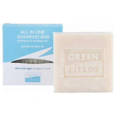 Afbeelding van Greenfields All In One Shampoo Bar Hondenvachtverzorging 6x6x2 cm per stuk