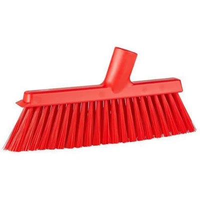 Afbeelding van Vikan Dustpans with Long Handle Hygiene Medium Sweeper for Dustpan 250 mm Red