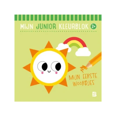 Afbeelding van Uitgeverij ballon mijn junior kleurblok eerste woordjes