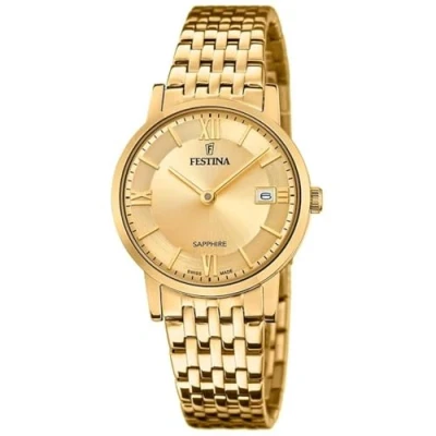 Afbeelding van Festina swiss made F20021/2 Vrouwen Quartz horloge