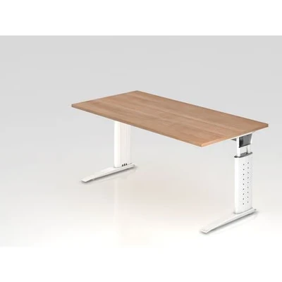 Afbeelding van hjh OFFICE PRO Unda 16 W Walnoot Melamine gecoate spaanplaat