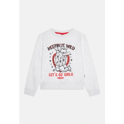 Afbeelding van Vingino NOAH Sweater voor kinderen, Maat: 116, Light grey melee