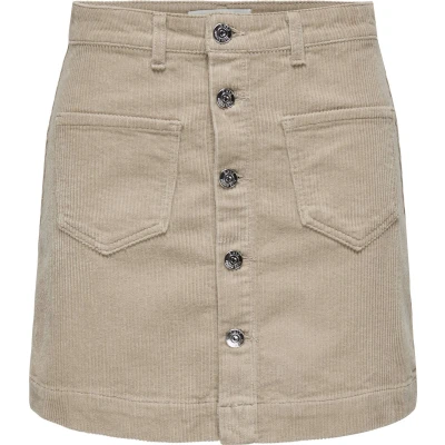 Afbeelding van ONLY ONLAMAZING GLOBAL HW CORD SKIRT PNT NOOS Dames Rokken
