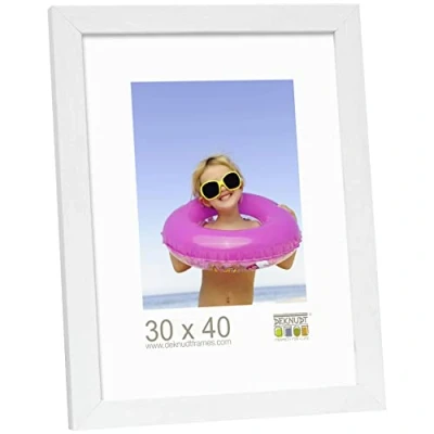 Afbeelding van Deknudt S44CF1 30X40 Wissellijst Papierformaat: 30 x 40 cm Wit