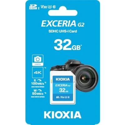 Afbeelding van Toshiba Kioxia 32GB SDHC Card CL10 Geheugenkaart