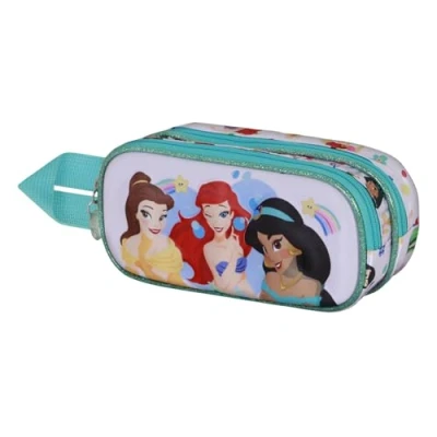 Afbeelding van Pennenetui met 2 vakken Disney Princess