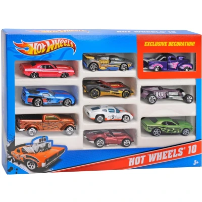 Afbeelding van Hot Wheels Cadeauset MET AUTO&#039;S Speelgoedautootje voor kinderen, Maat: One Size, Multicolor