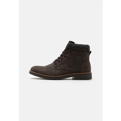Afbeelding van Rieker Veterboots, Heren, Maat: 41, Moro/granit Imitatieleer/ textiel
