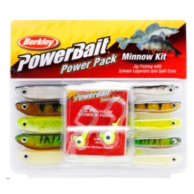 Afbeelding van Berkley Powerbait Minnow Pro Pack (12 delig) Kunstaas set
