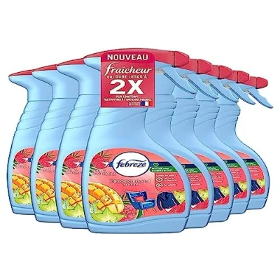 Afbeelding van 8x Febreze Textielverfrisser Spray Exotic Fruits 500 ml
