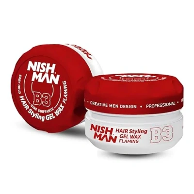 Afbeelding van NISHMAN B3 Hair Styling Wax Flaming 150 ml