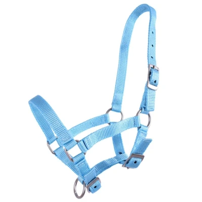 Afbeelding van QHP Veulenhalster Adjustable Lichtblauw