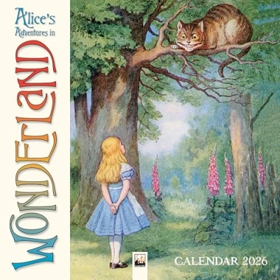 Afbeelding van Alice&#039;s Adventures in Wonderland Wall Calendar 2026 (Art Calendar)