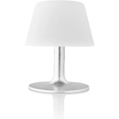 Afbeelding van Eva Solo Sunlight Solar Tafellamp 16 cm Kunststof Wit Edelstaal