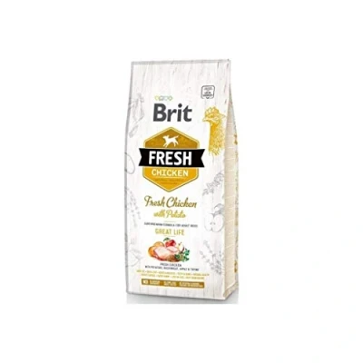 Afbeelding van Brit Fresh Chicken &amp; Potato Adult Great Life 12 kg Hond