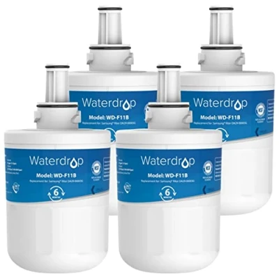 Afbeelding van Waterdrop DA29 00003G koelkastwaterfilter, vervanging voor Samsung Aqua Pure Plus 00003B DA97 06317A DA61 00159A HAFCU1/XAA HAFIN2/EXP APP100 WF289, pakket kan variëren (4)