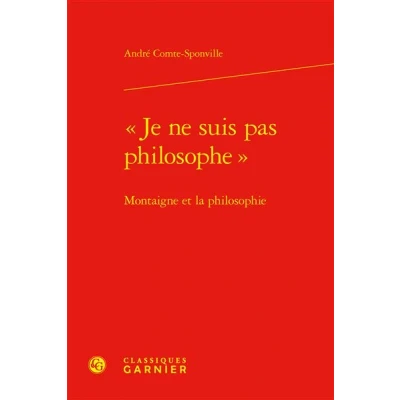 Image de « Je ne suis pas philosophe »