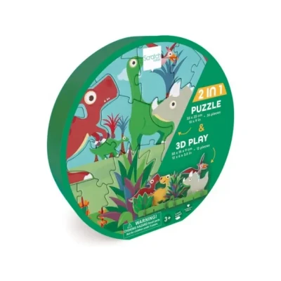 Afbeelding van Play Puzzel 3D Dino