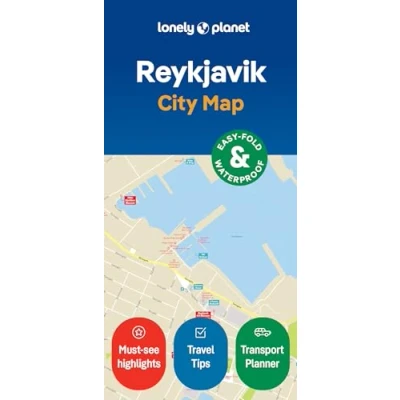 Afbeelding van Map Lonely Planet Reykjavik City